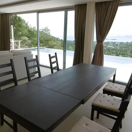 Two Sisters Hill Villa - Spectaculaire Vue Sur Mer Koh Samui Exterior photo